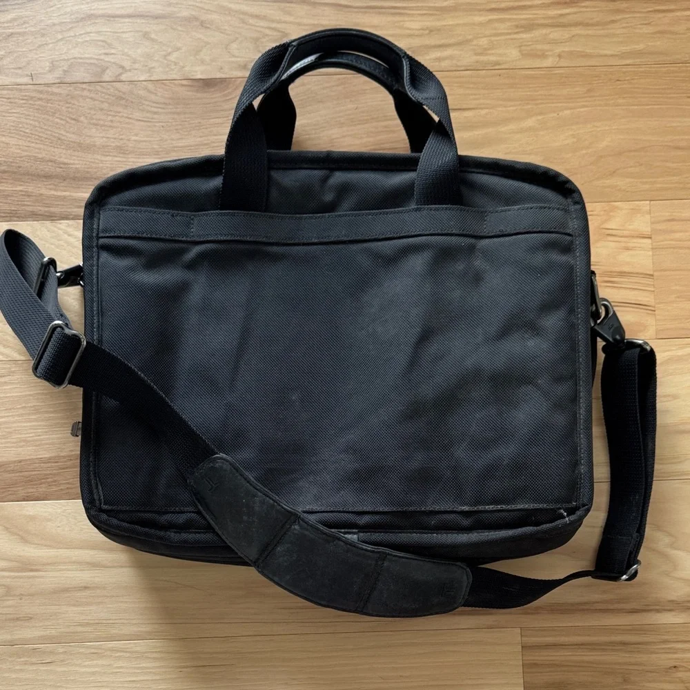 Tumi Black Messenger Bag